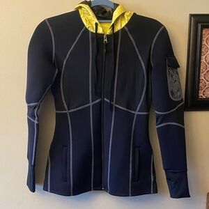 Zaggora neoprene sweat hoodie jacket